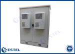 Steel 2pcs Compartments FCC Outdoor Telecom Enclosure