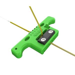 Quality MSAT5 Fiber Optic Tools Stainless Steel 1.9mm - 3.0mm Fiber Cable Buffer Tube Stripper wholesale