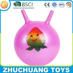Quality pvc inflatable handle ball happy kid play toy wholesale