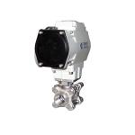 Stainless Steel Flange Connection Miniature Electric Ball Valve