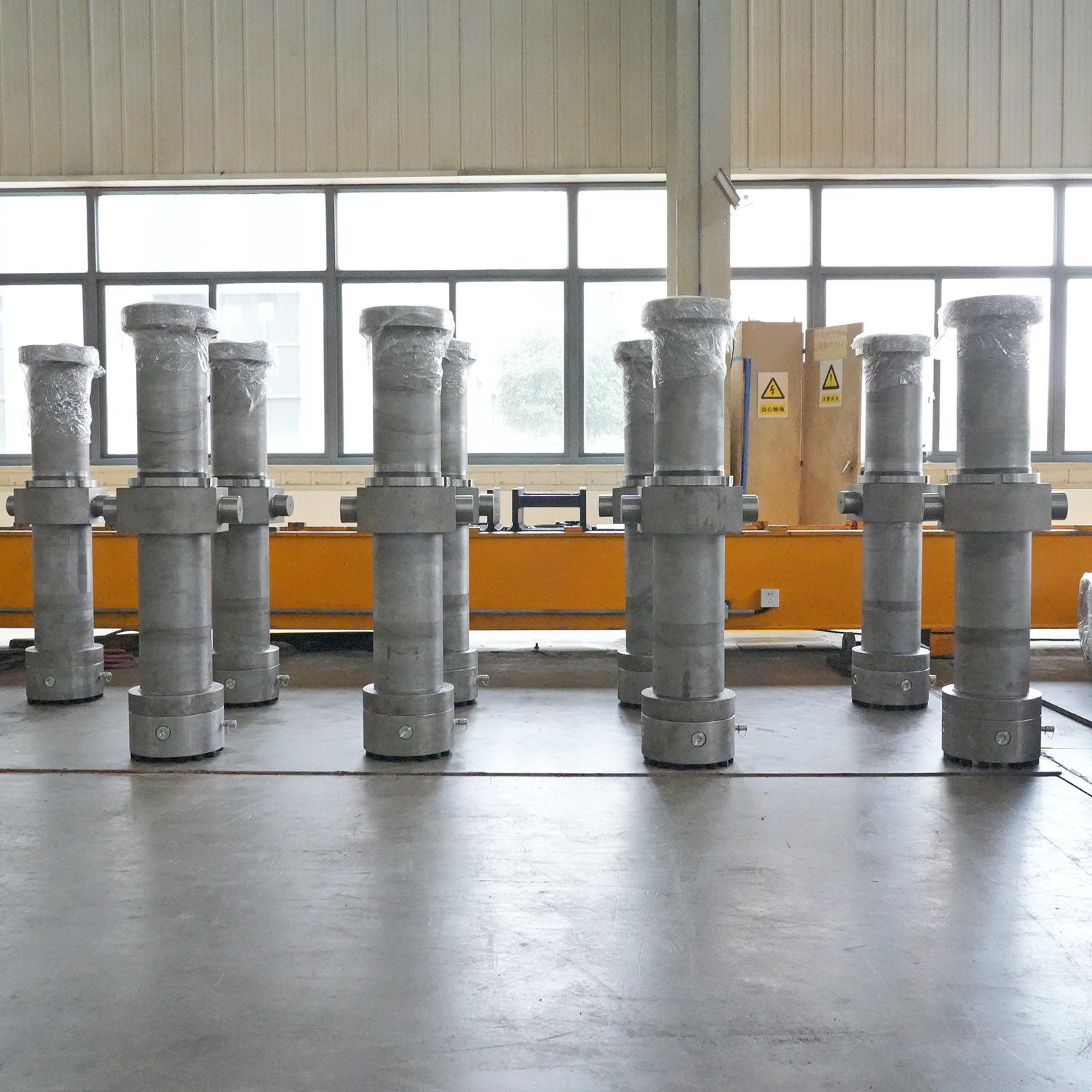 300*180*120 Hydraulic Cylinder Piston Cylinder With Flange Stainless Hydraulic Cylinder