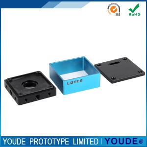 Quality Small Amount Aluminum Rapid Prototyping For Industiral Product In Black And Blue wholesale
