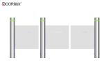 0.5S Open Close Time Stainless Steel Servo Motor Acrylic Arm Column Swing