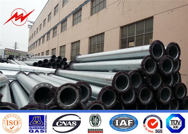 Electric Steel Concrete Power Transmission Poles , Spun Prestressed Concrete
