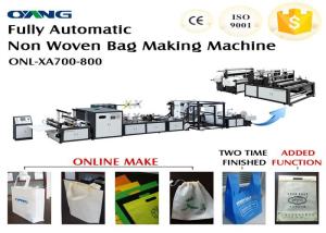 Quality 700 Model Automated Non Woven Bags Making Machine CE ISO Approval wholesale