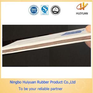 Quality White Rubber Conveyor Belt for conveying sugar (food grade EP100-EP500) wholesale