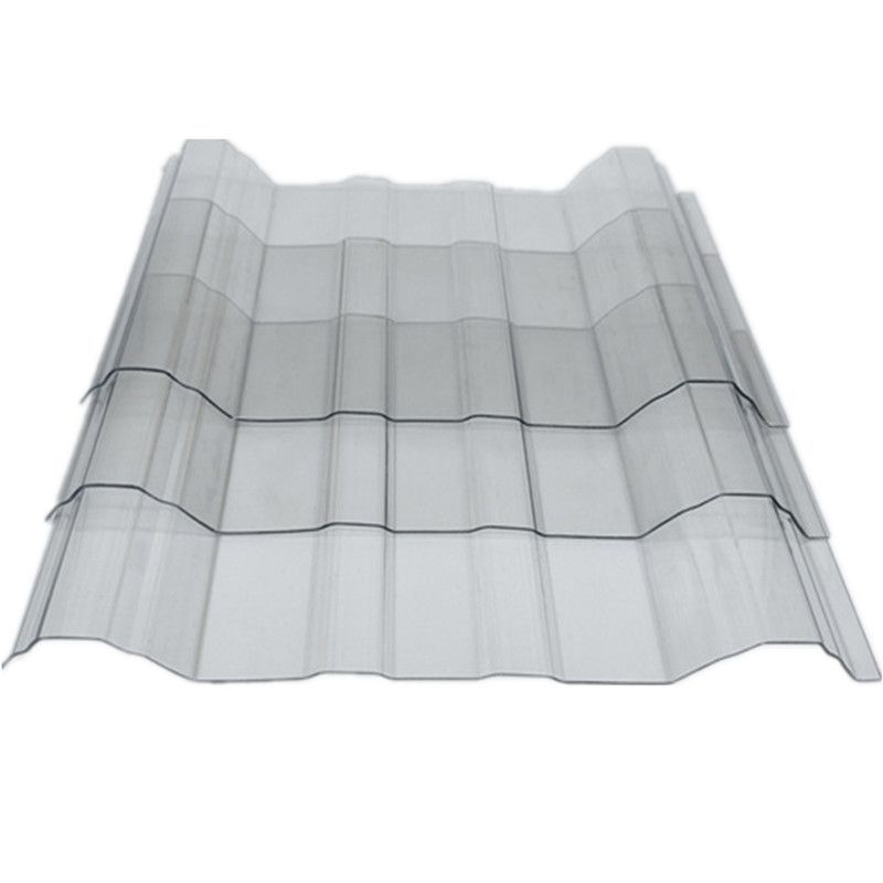 Transparent PC Panels Clear Policarbonato Sheet Customized Corrugated Polycarbonate Roofing Sheet