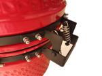 Garden Middle Charcoal Red 15 Inch Kamado Grill BBQ