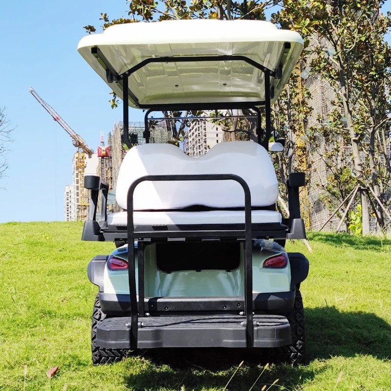 Basic 4 Seat EV Golf Cart 4KW AC Motor Acid Battery Electric Golf Buggy China Brand
