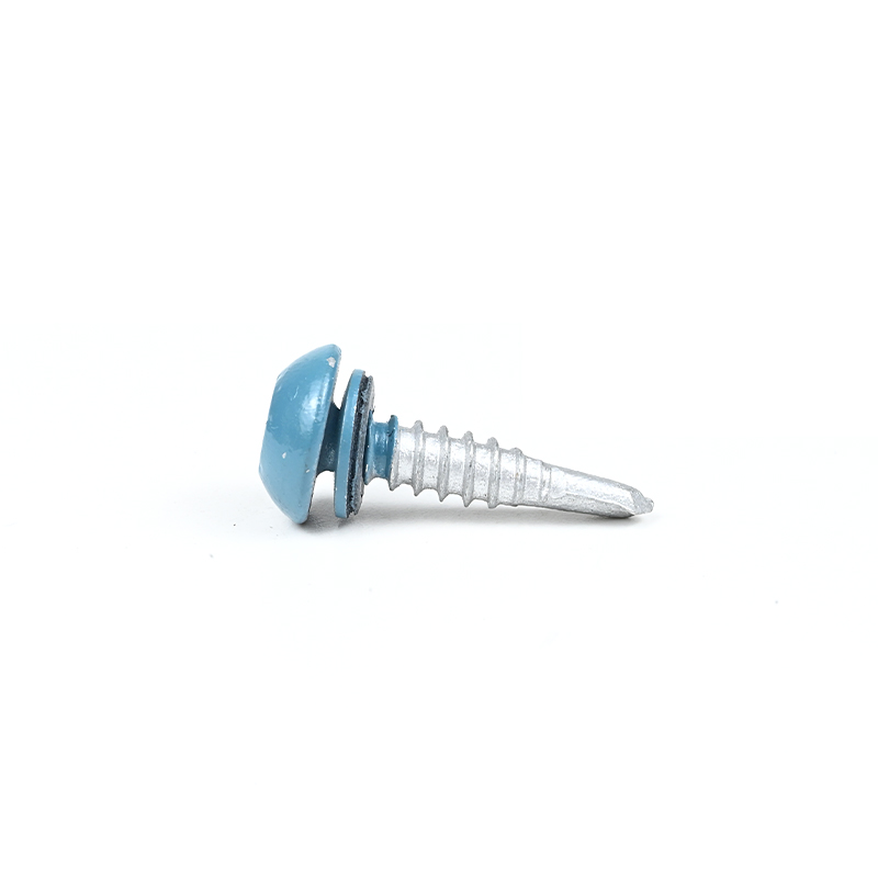 Zinc Alloy Coated 12 x1'' Self Drilling Tapping Screw Torx Pan Head for Metal Tile Roofing