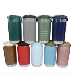 Quality Stainless Steel Sports Thermos Bottle Double Wall Insulated With Handle wholesale