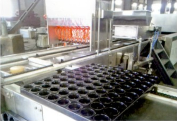 Cupcakes Production Line Fully Automatic A To Z Cake Machine Commercial Muffin Cup Cake Processing Line 400Kg Per Hour