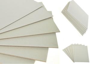 Quality Grade A 1250gsm / 2.04mm Grey Chip board Made by Recycled Paper wholesale