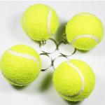 1.5'' Tennis ball keychain