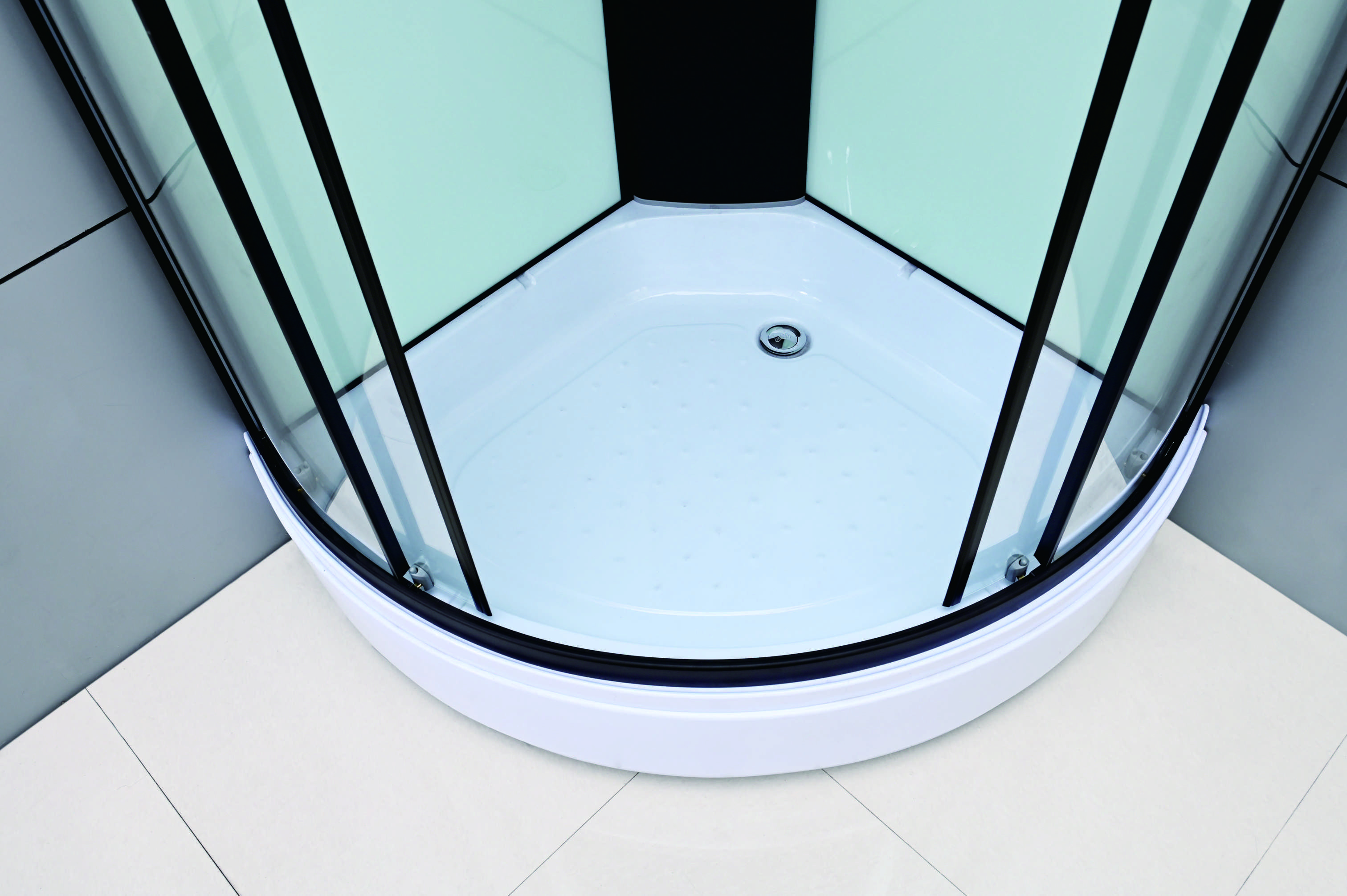 4mm Frameless Corner Glass Shower Enclosure Custom Size