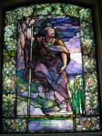 Cathedral Beveled Transparent Stained Glass Sheet With Textures 3mm