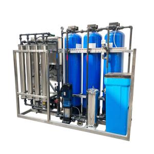 Quality 1TPH FRP Pure Water Reverse Osmosis Equipment Purifying Machine wholesale