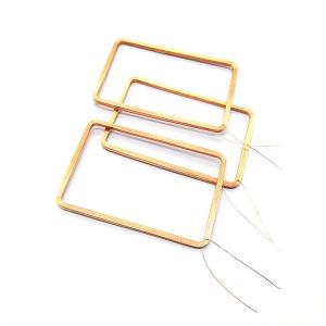 Quality 100KHZ Induction Copper Coil square , 235UH Air Core Coil For Consumer Products wholesale