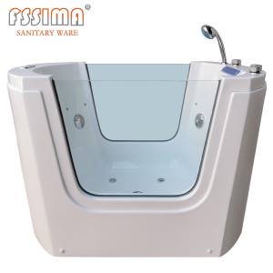 Quality 1100mm Thermostatic Infant Spa Tubs For Baby With LED Light wholesale