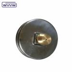 63mm EN837-1 hydraulic water 0-10bar /psi axial entry oil glycerin filled