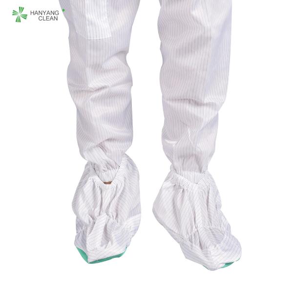 Food industry clean room reusable and washable white stripe shoes soft sole