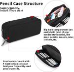 Cotton and linen 【Premium Material】:High quality cotton and linen，this pen case