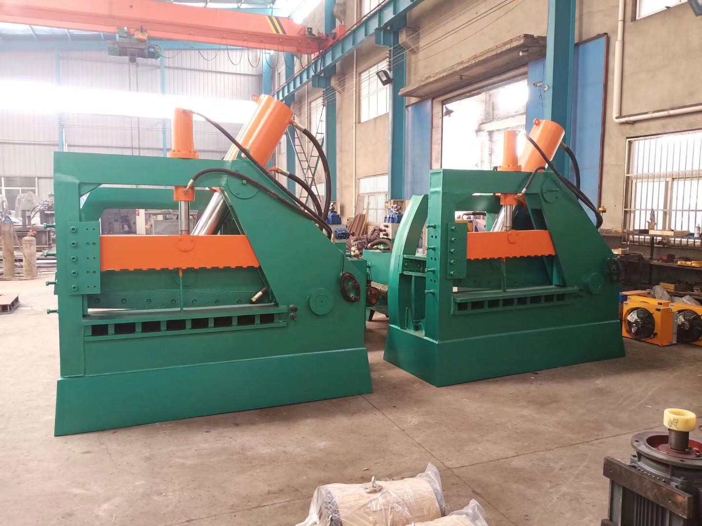 Metal Shearing Machine Waste Scrap Sheet Shears\Q43 Series Crocodile Hydraulic Steel Shearing Machine\Alligator