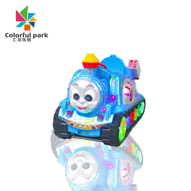 Children's game machine coin-operated shake car commercial new electric music blue Thomas swing machine