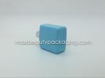 thick and strong powder coating gel bottle square shape uv blue color coating