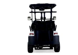 Quality Road Legal 2 Seater Golf Buggy Utility Cart With 48 V Battery Power , white Color wholesale