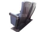 USIT Fire Resistant 3D Leather Theater Seating Folded VIP Stadium Seats