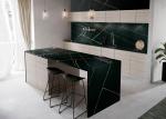 Polished Kitchen Countertop Materials Quartz Engineered Quartz Countertops