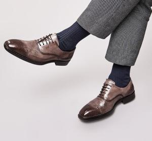 Quality Square Toe Men'S Wedding Dress Shoes Italian Flats Mens Black Oxford Shoes For Office wholesale