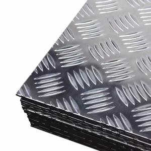 China 3003 5052 Grades Diamond Aluminum Sheet Plate   Non-Slip Aluminium Sheet on sale