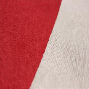 Quality Shrink - Resistant Sofa Cloth Fabric / Velvet Upholstery Fabric wholesale