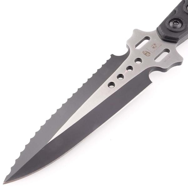 Cheap Notched Edge Carbon Steel Machete Multifunctional Camping 3Cr13 for sale