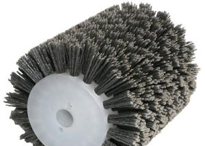 Quality Abrasives ABS Industrial Roller Brush SGS Wire Brush Wheel For Metal Polishing Grinding wholesale