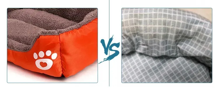 Custom Breathable Pet Crate Bed Dog Sofa Bed Double Sided