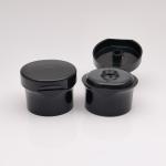 ODM Black 24MM Butterfly Shape Round Plastic Flip Top Cap