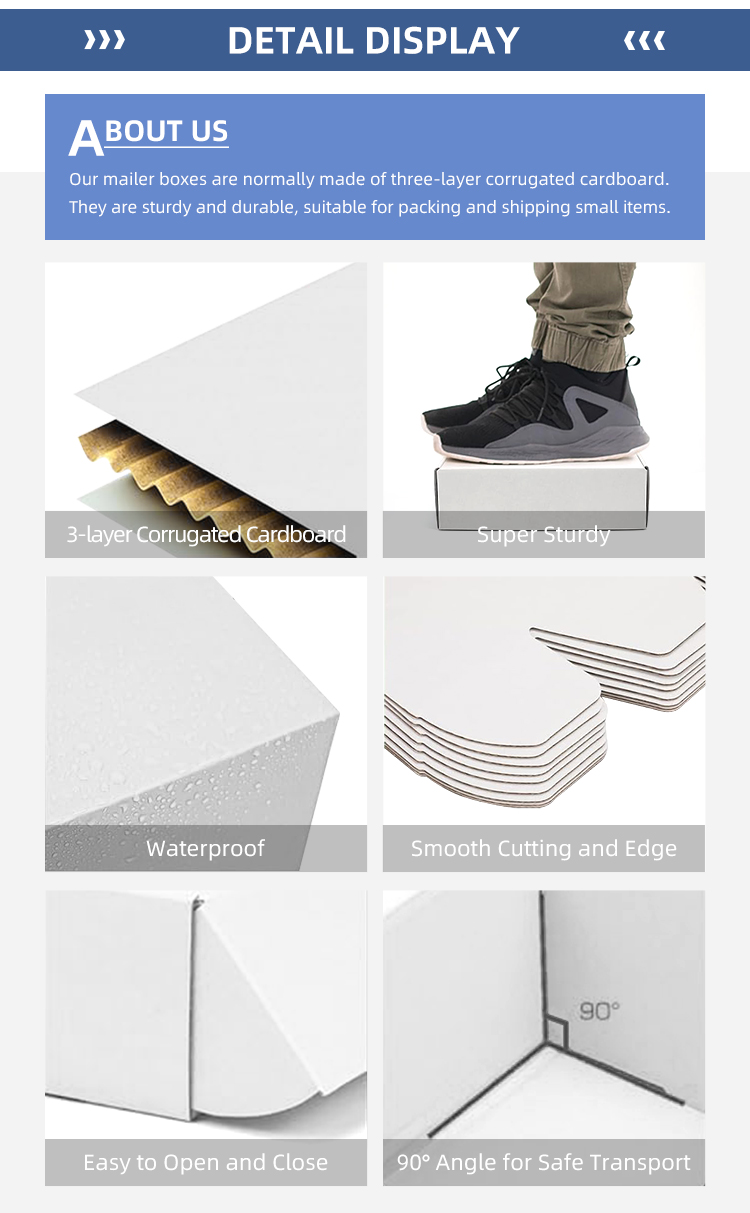 shipping mailer boxes Corrugated Paper Custom Logo For Perfume And Household Products