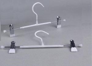 Quality PVC Covered Length 305MM Clothing Store Hangers For Garment Pants wholesale