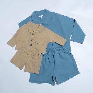 Quality Linen And Cotton Family Wearing Same Clothes 205gsm S-3XL wholesale