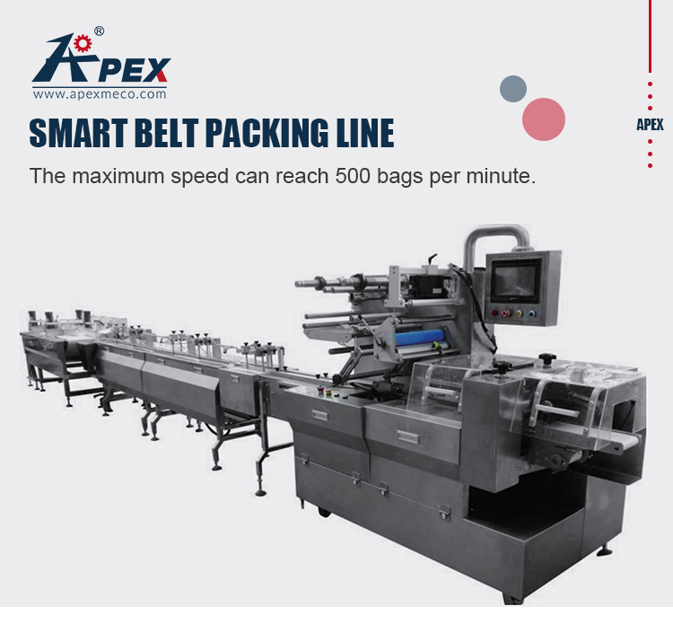Nice Price Automatic Snack Sugar Sachet Rusk Packing Machine With Automatic Detection