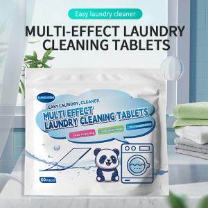 Quality Laundry Bubble Paper Decontamination Long-lasting Fragrance Factory Direct Sales Concentrated Laundry Tablets Laundry Cl wholesale