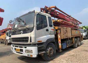 Quality Putzmeister Not Renewed Beton Pump Used Cement Truck Boom Puming Car 42 Meter wholesale