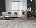 Castle Grey Carpet Vinyl Flooring 7''X48'' For Office Waterproof GKBM Greenpy SY