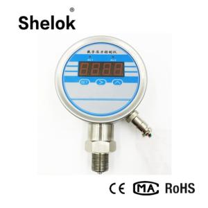 China Electric contact 4-20ma intelligent pressure controller digital air water pressure switch on sale