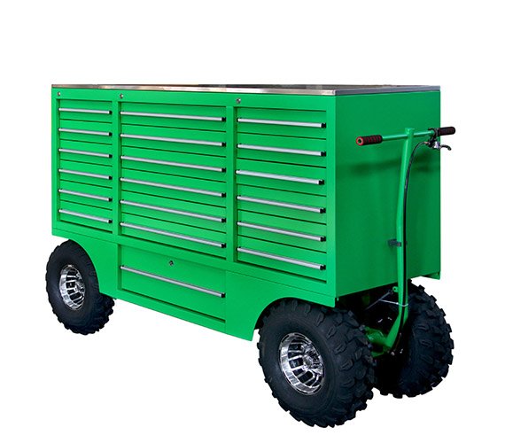 Garage Store Tools Heavy Duty Rolling Pit Cart Tool Box for Convenient Tool Storage
