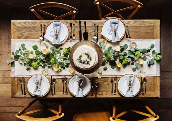 Recycled Elm Wood Banquet Tables Farmhouse Folding Event Table Vintage Colour