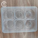 Disposable Blister Transparent PP Plastic Tray, 6-Cavity Packaging For Chocolate